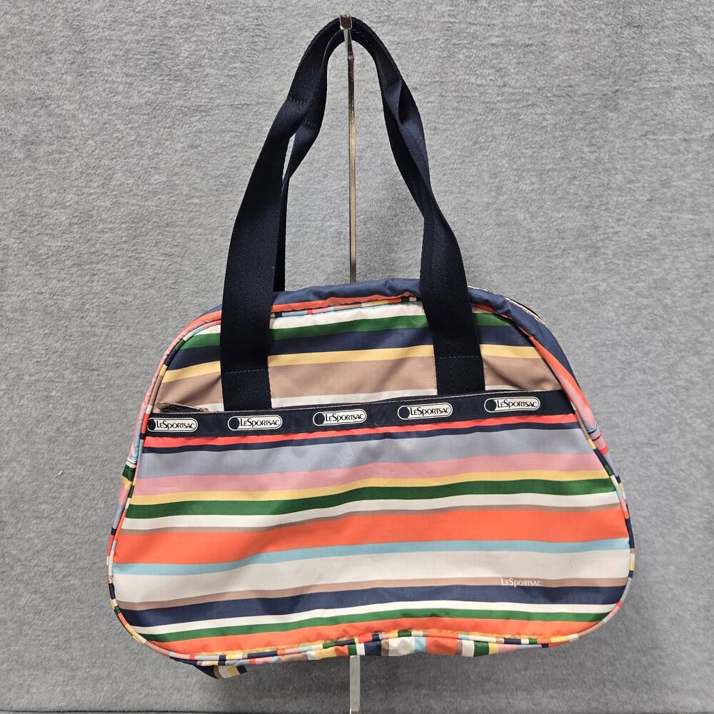 Lesportsac Sidney Overnighter Striped Bag